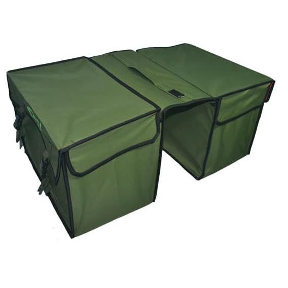 "AD.18Oc22ᶠ" Tas Motor Kecil Hitam Tas Obrok Kecil Hitam Tas Kurir Kecil Tas Pos - KECIL