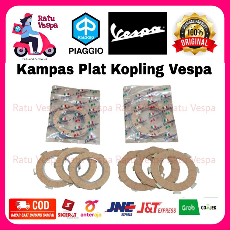 Kampas/Plat Kopling Vespa FA ITALIAst Vespa Super Sprint PX Excel