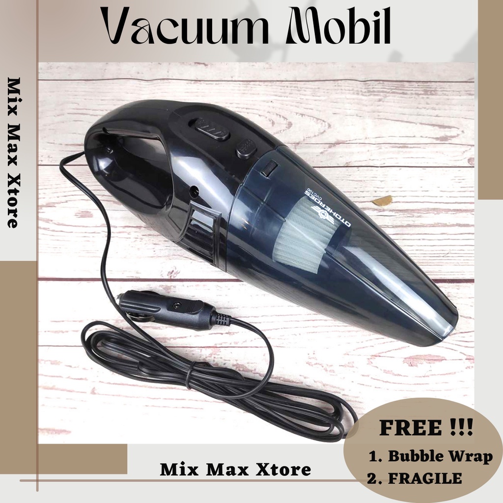 Vacuum Cleaner Penyedot Debu Mobil 12V 70W OTOHEROES - Black