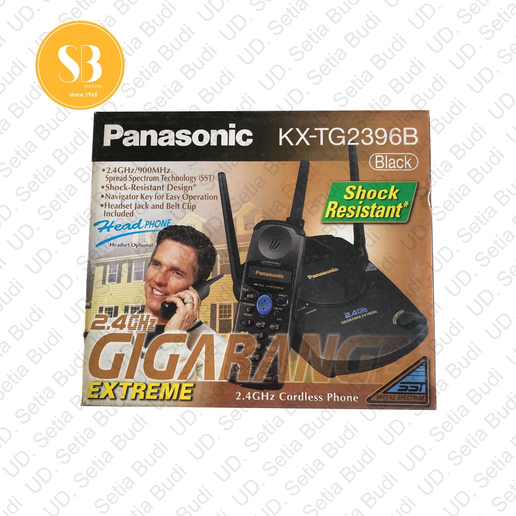 Telepon Cordless / Wireless Panasonic KX-TG2396 Baru dan Murah