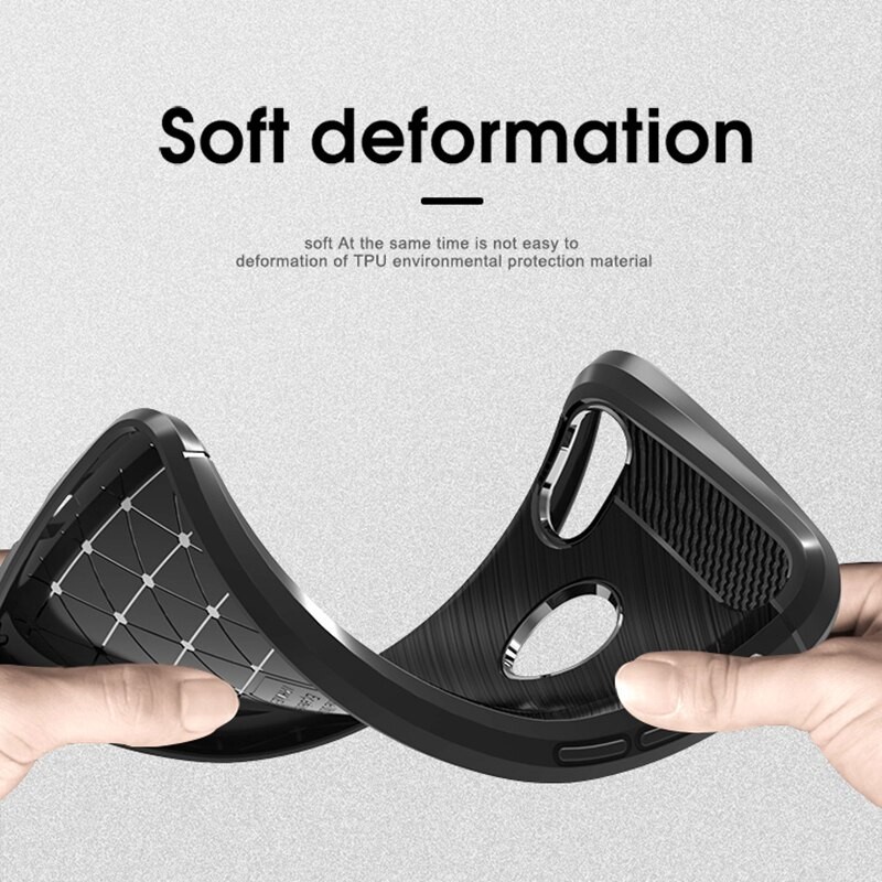 CASE SLIM FIT CARBON IPAKY XIAOMI POCOPHONE M3 SOFTCASE - GA