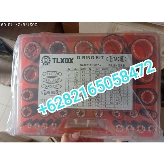 Nw Oring Box Viton Oring Kit Oring Set Hitachi Zx200 Zx210 Zx330 Viton