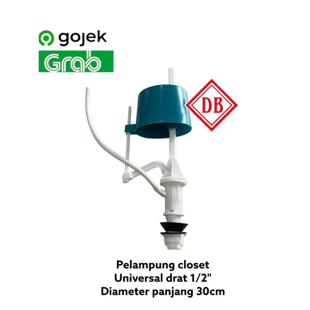 PELAMPUNG CLOSET DUDUK UNIVERSAL / OTOMATIS KLOSET DUDUK / PELAMPUNG TOILET DUDUK