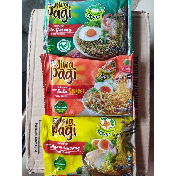 Kobe Jiwa pagi 3 rasa ( goreng,ayam bawang,soto seger )