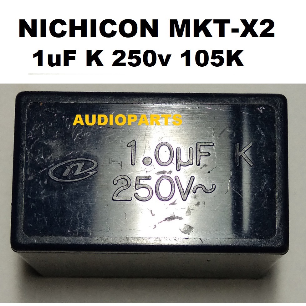1uf 250v MKT-X2 105 105K NICHICON Safety Capacitor