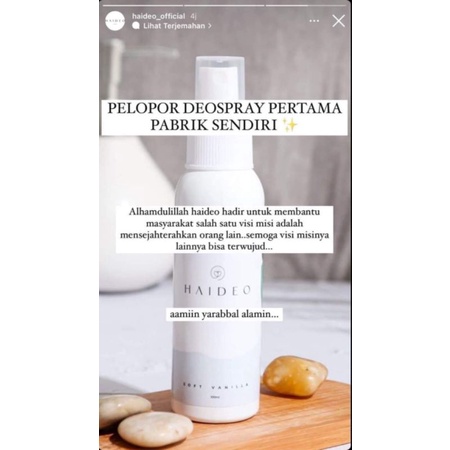 Haideo spray