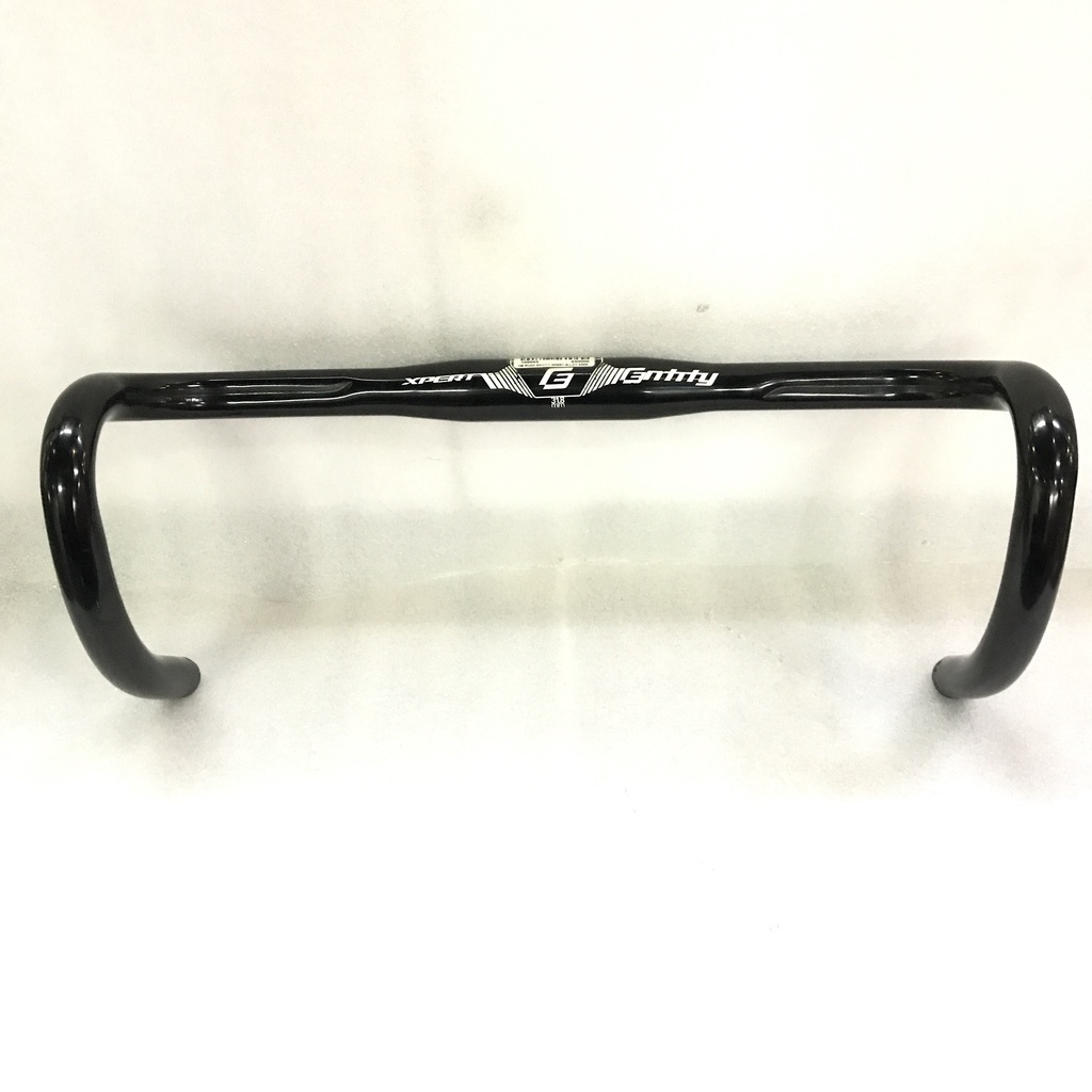 Drop Bar Stang Sepeda Balap ENTITY XPERT Alloy 420MM 31.8 Black