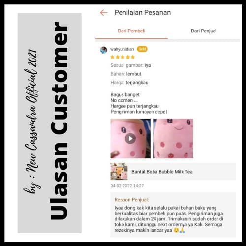 Boneka Boba Mainan jumbo Besar Kualitas Premium