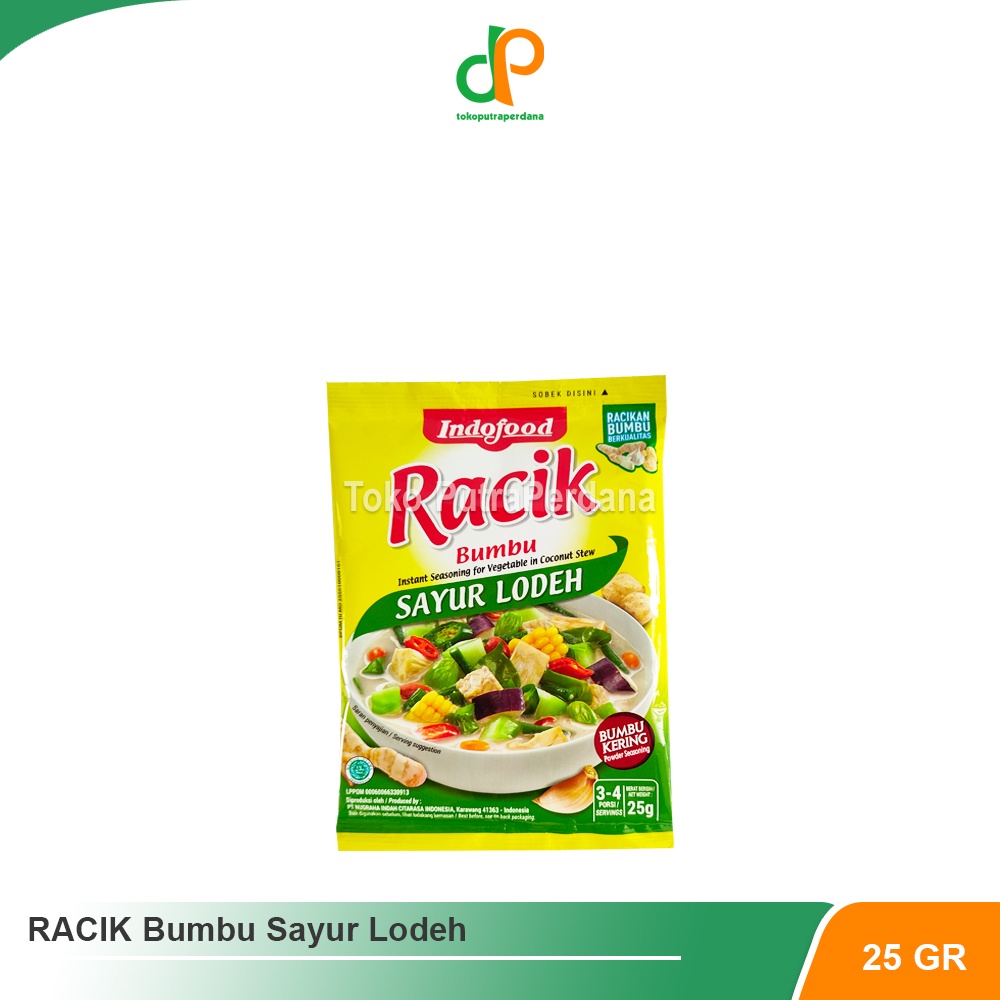 

BUMBU RACIK INDOFOOD Sayur Lodeh 25gr