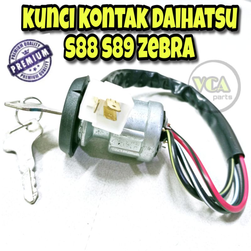 KUNCI KONTAK DAIHATSU ZEBRA/S 88/S 75/HIJET 1000