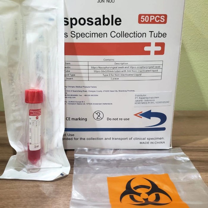 VTM Jun Nuo isi 50 AKL Cairan Merah Double