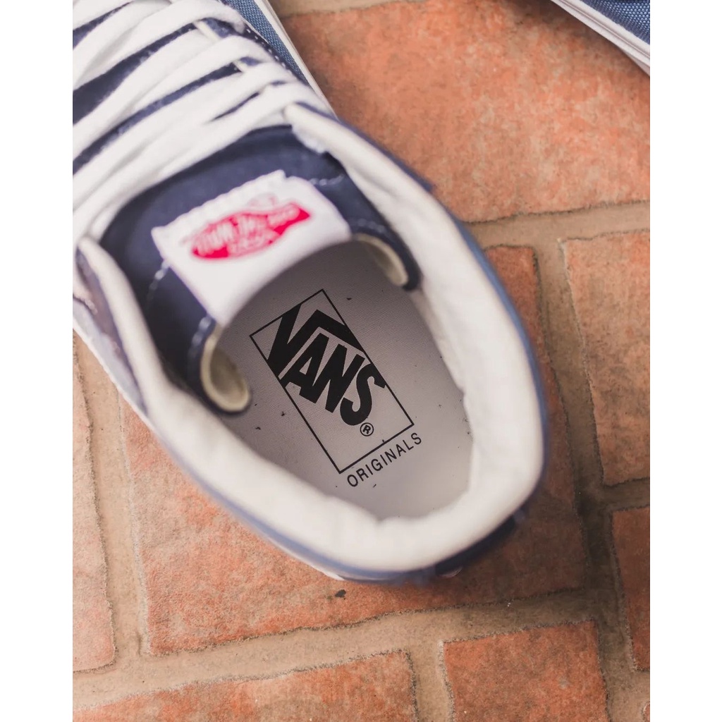 VANS SK8-HI VAULT OG LX NAVY/WHITE ORIGINAL 100% ( SPRING SUMMER '20 )