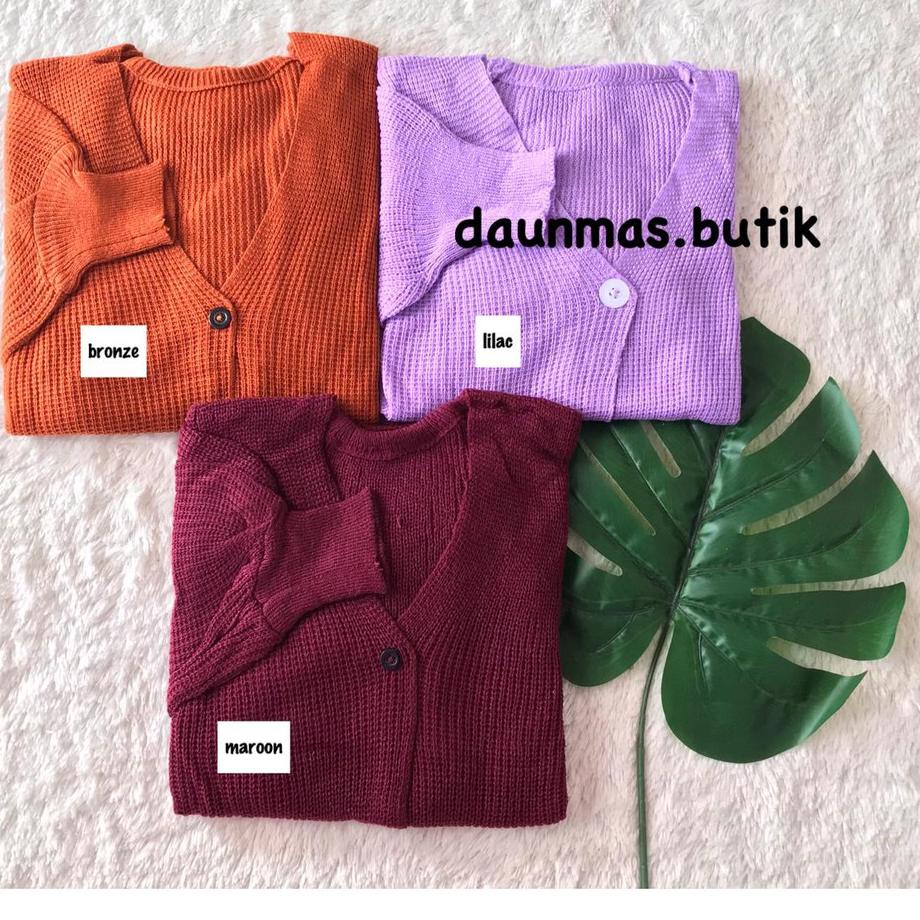 [PRODUK SKZ] 1KG MUAT 5PCS | DARIA OUTER SWEATER RAJUT HITS SELEBGRAM FASHION WANITA KN8