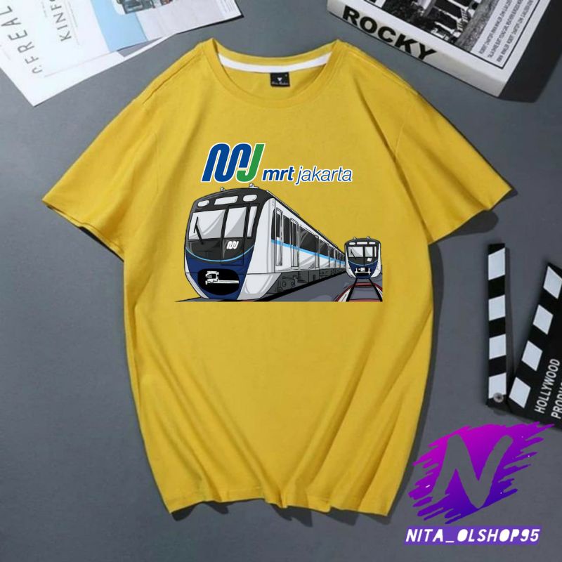 baju anak mrt jakarta kaos anak kereta api mrt jakarta