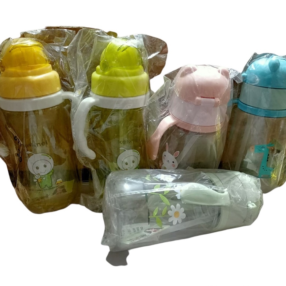 Botol Minum Anak Motif  / Water Bottle 400ml