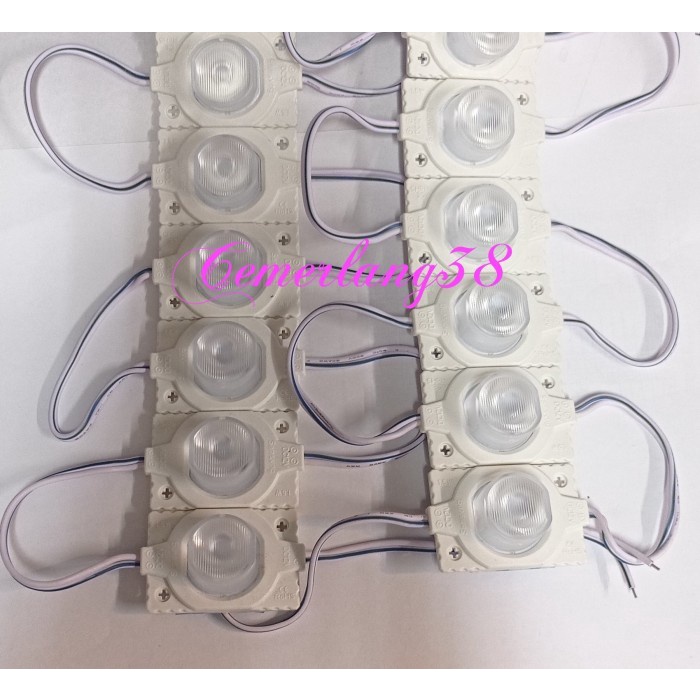 Lampu LED Modul 1.5 Watt 12 Volt / LED Module 1 Mata - HIJAU