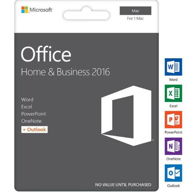 [Promo] Microsoft Office Home & Business 2016 For Mac Esd