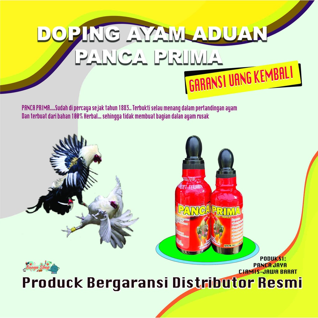 Doping Ayam PANCA PRIMA-(DOPING AYAM JUARA,AYAM LAGA, AYAM ADUAN, OBAT, JAMU VITAMIN,RAJAKALANG,OBAT LUKA DALAM