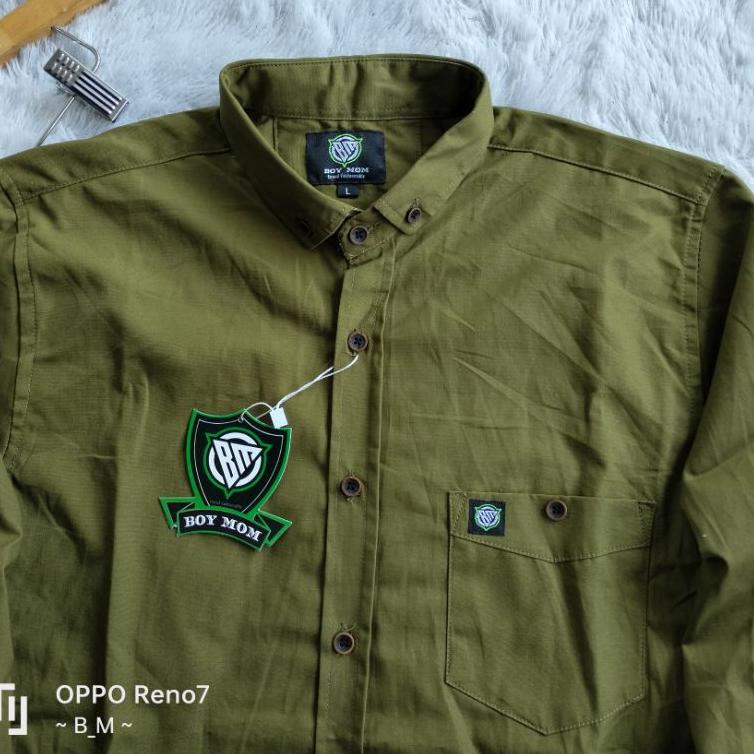Langsung Kirim KEMEJA POLOS JUMBO OVERSIZE XXL - XXXL - XXXXL KEMEJA PRIA JUMBO OVERSIZE / KEMEJA PO