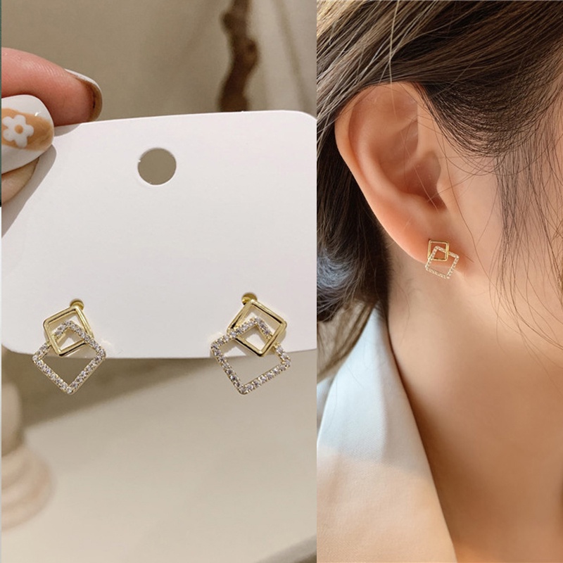 Anting Tusuk Wanita Model Elegan Mewah Untuk Musim Dingin