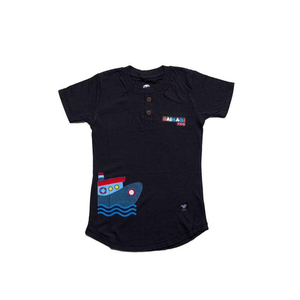 Baihaqi Kids Kaos Sablon Lengan Pendek BAA10