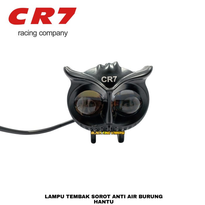 Lampu Tembak Owl 2 Mata 2 Lampu Sorot Owl 2 Warna CR7 Lampu OWL Led - Lampu tembak