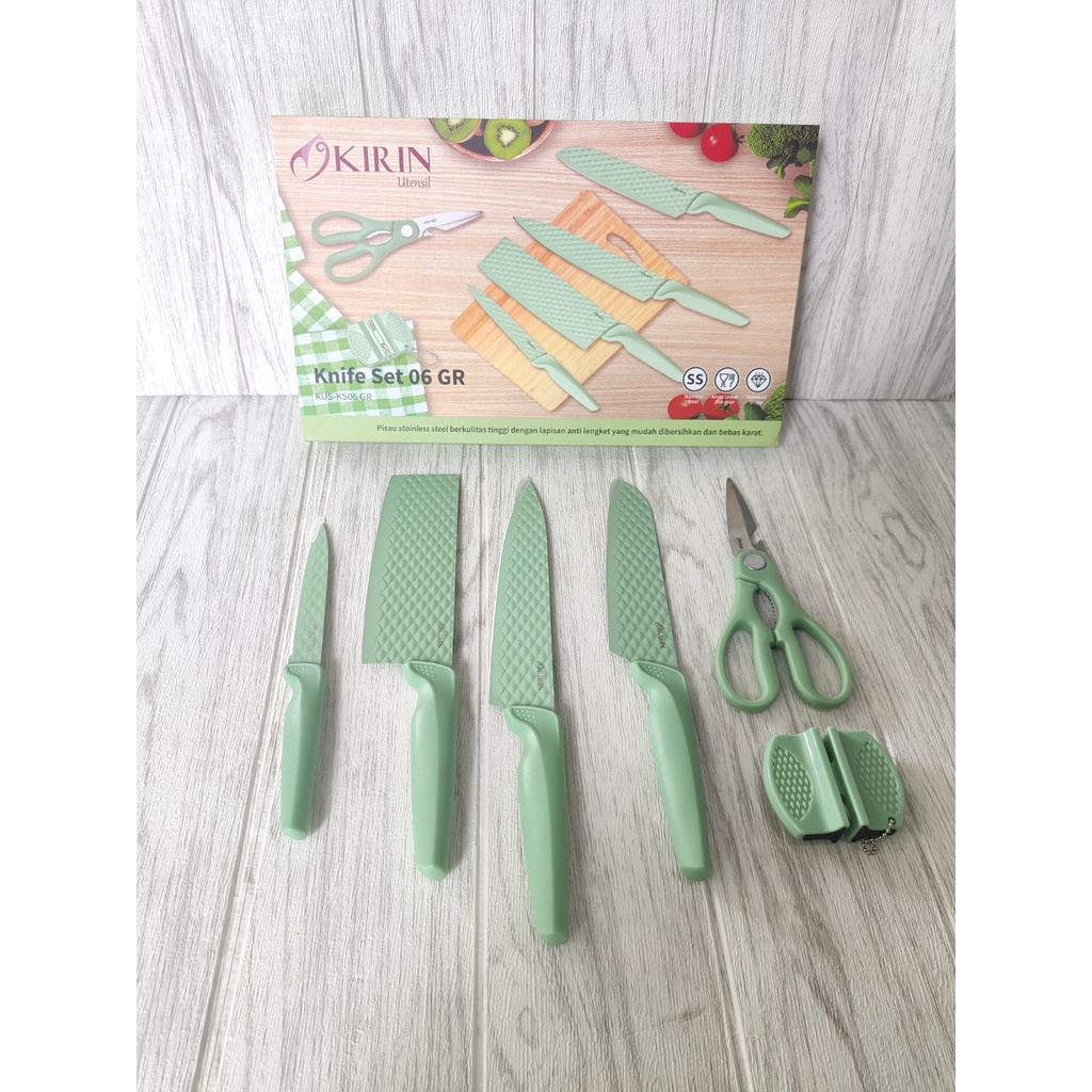 Kirin Knife Set FKRUS-GR-KS06