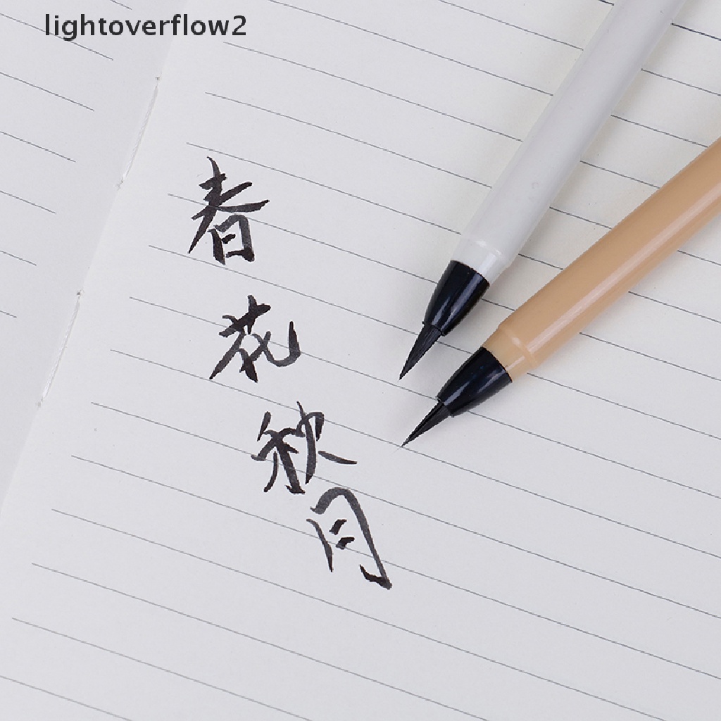 (lightoverflow2) Kuas Lembut Untuk Latihan Menulis Kaligrafi  (ID) Buku Novel Dewasa Dalam Bahasa Mandarin