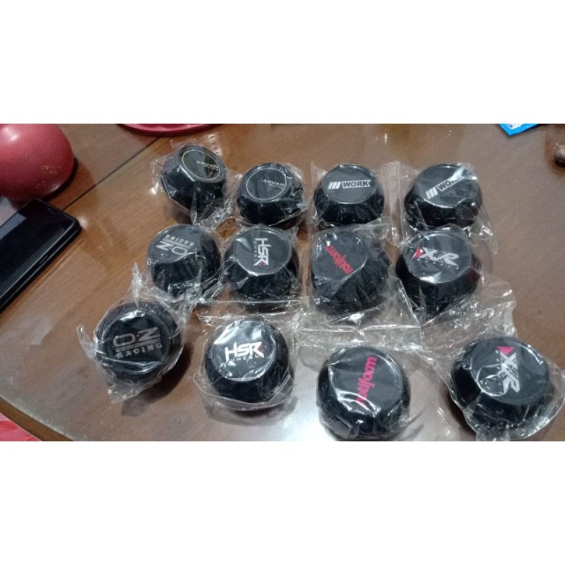 tutup dop velg mobil diameter 6 cm premium