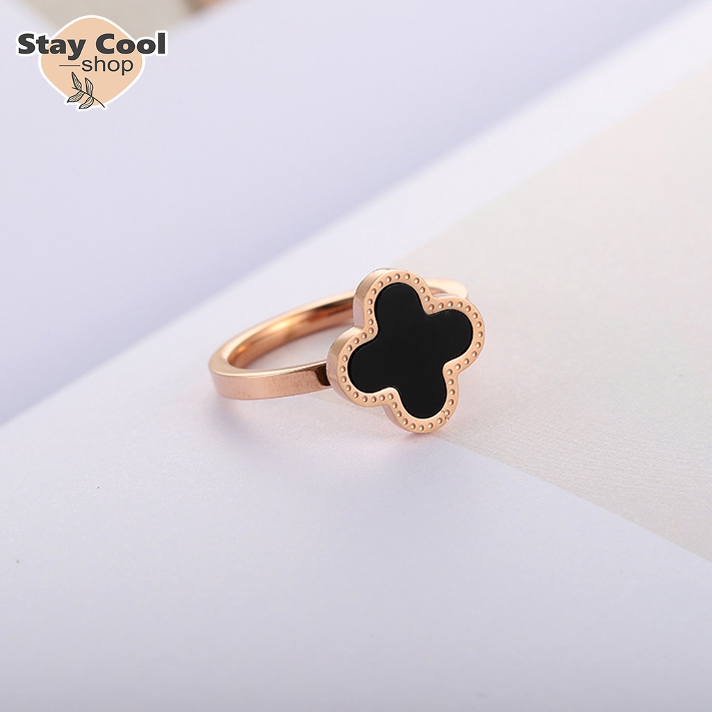 Cincin titanium Wanita Anti karat terbaru 2021 / perhiasan wanita / Cincin Premium Gold