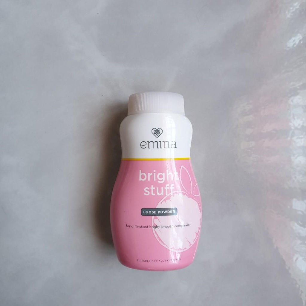 EMINA BRIGHT STUFF LOOSE POWDER 55 GR RUMAH CANTIK