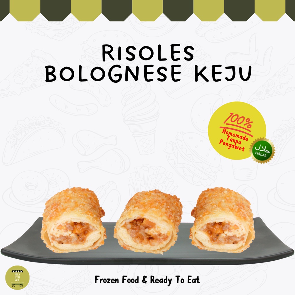 

Risolles Bolognese Keju