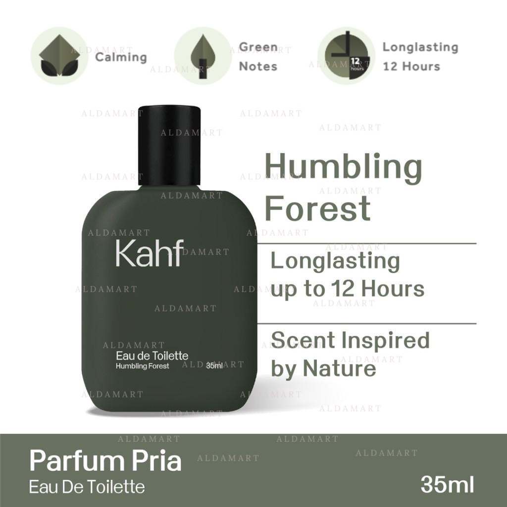 Parfum Pria Kahf Eau de Toilette Parfum Cowok Parfum KAHF Parfum KAFH Parfum Laki Laki Minyak Wangi Kahf Kahf Black