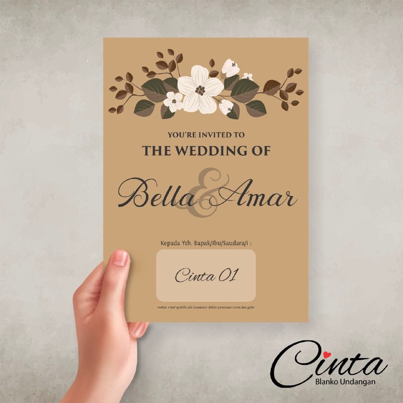 

Cetak Undangan CINTA 01-04