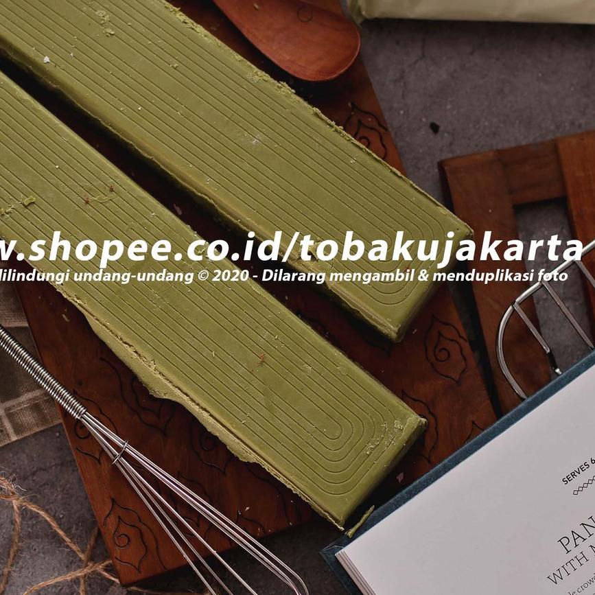 

️✔️✔️ Chefmate Chocolate GREEN TEA 1kg Cokelat Greentea Coklat Hijau Batang Chocolate Teh Hijau serbuuu !