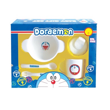 Doraemon Feeding Set Dooz Small Perlengkapan Makan Bayi - Kode 3