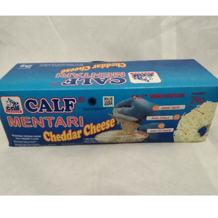 

Calf Mentari cheddar cheese 2 Kg