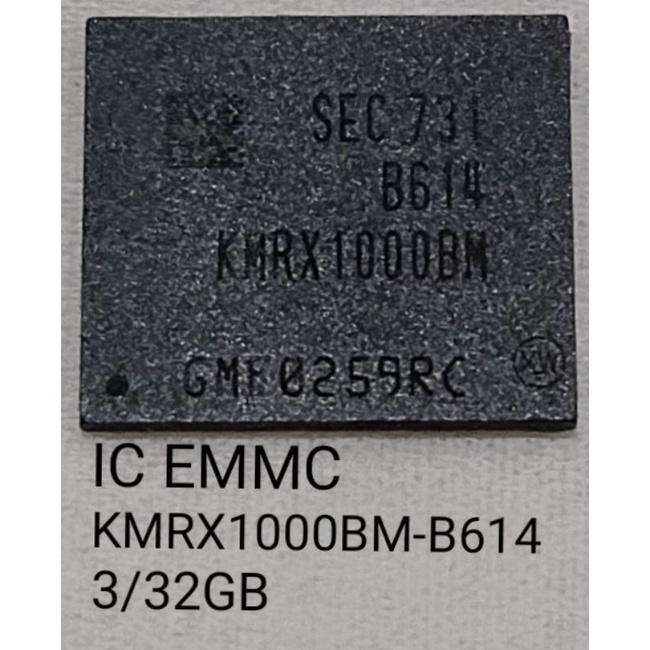 Jual Ic Emmc KMRX1000BM- B614 3/32GB RPMB CLEAN | Shopee Indonesia