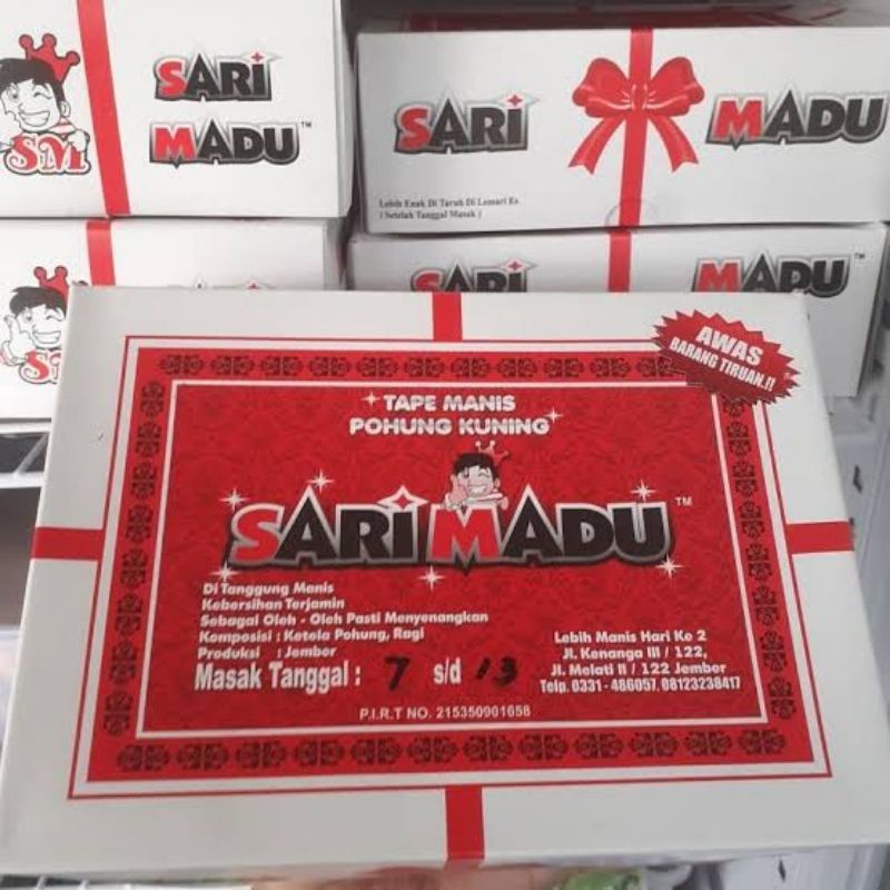 

Tape Sari Madu 550g