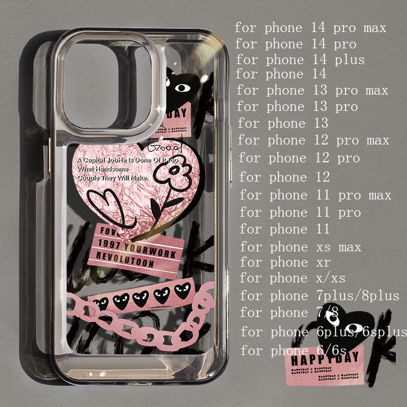 Soft Case Compatible for IPhone 14 13 Pro Max 11 12 8 7 14 Plus XS X XR 6 6S Transparent Phone Casing Shockproof Cover Cell Clear Precticer