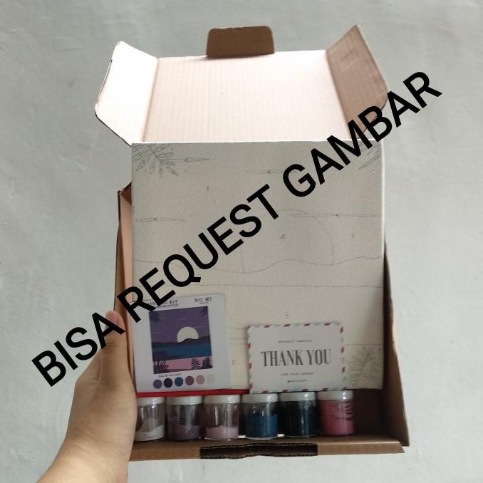 

[COD] Diy painting kit , paint by number ( 15 x 15 ) BERKUALITAS Kode 387