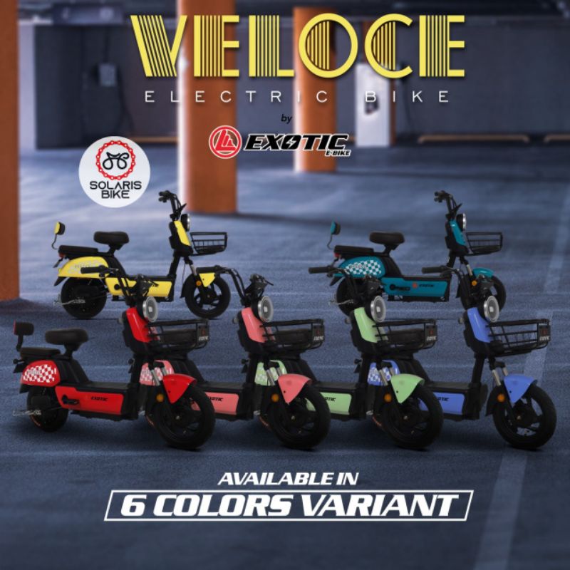Sepeda listrik Exotic E-Bike Groza X4 Veloce 500 Watt