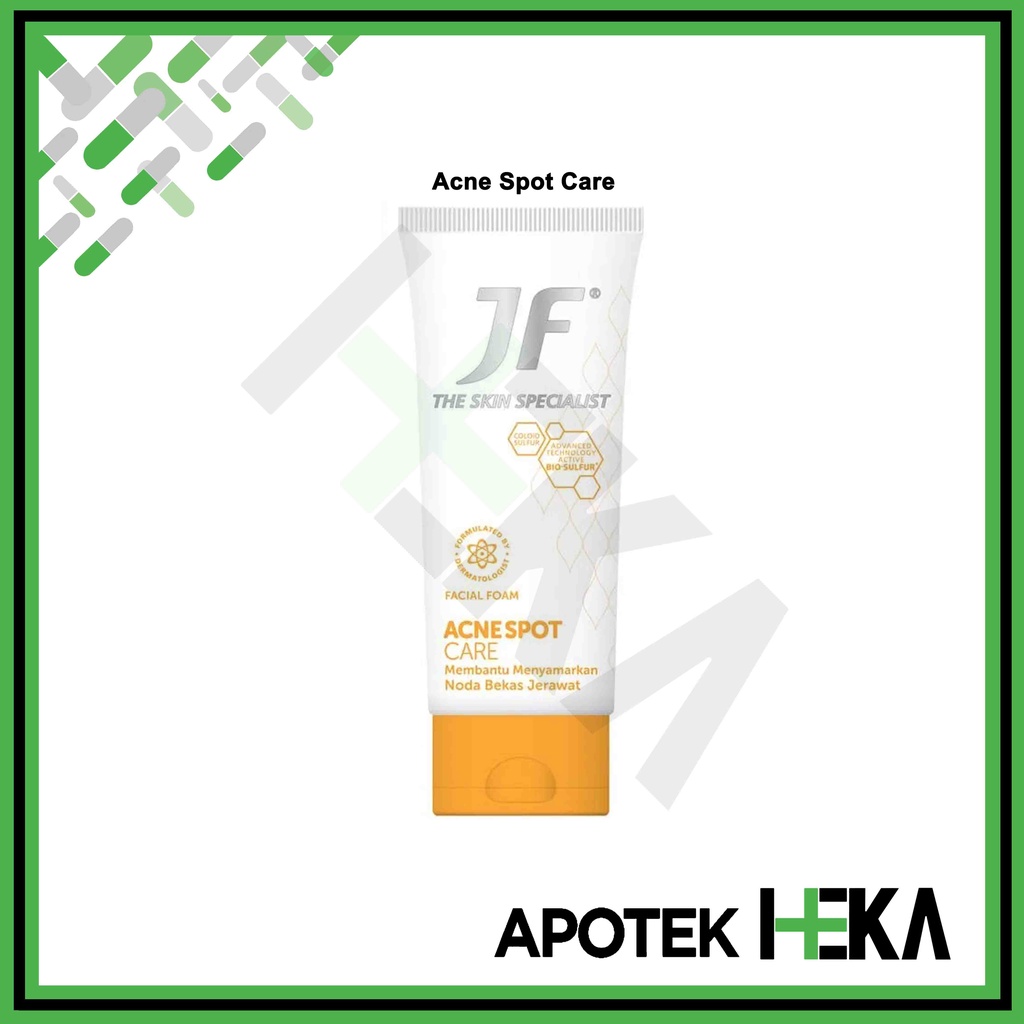 JF Sulfur Anti Acne / Acne Protect Facial Foam 70 gr - Sabun Cuci Muka (SEMARANG)