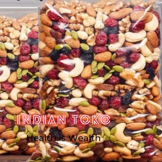

BAYAR DITEMPAT✔️Super Healthy Mixed Nuts,Dried fruits,seeds 250 gram|KD3