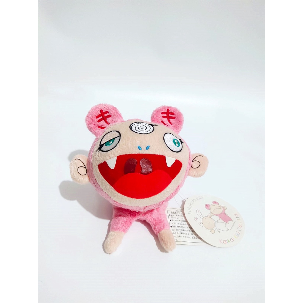 Boneka Kaikai Kiki Takashi Murakami Art Plush Doll Kutakuta Kiki Rare