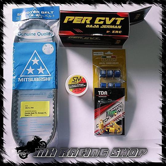 PAKET CVT UPGRADE BEAT FI KARBU PAKET KIRIAN SCOOPY FI KARBU SPACY FI