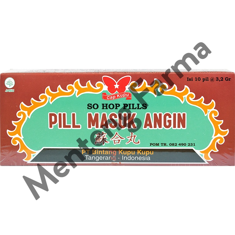 So Hup Yuen Cap Kupu-Kupu - Dus Besar Isi 10 Pil