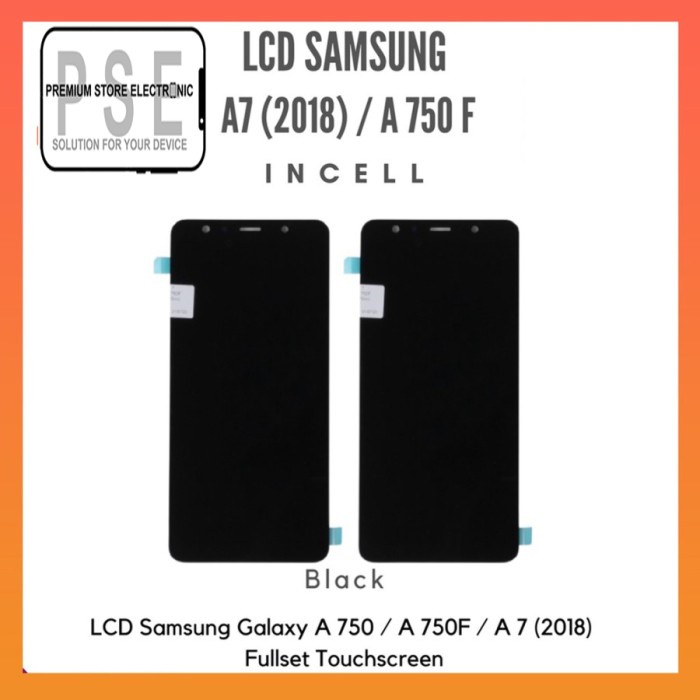 LCD Samsung A7 A750F 2018 Original Fullset Touchscreen Garansi