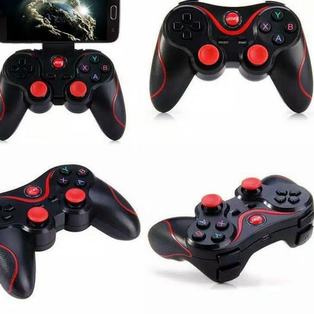 Menarik X3 Wireless Controller X3 Gamepad Joystick Bluetooth Plus Holder HP Gamepad Controller Gamep