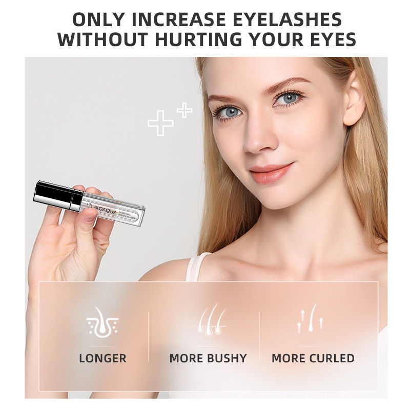 GIRLSNEED77 - COD BIOAQUA Nourishing Liquid Eyelashes Serum 7ml serum alis dan bulu mata / serum bulu mata bpom